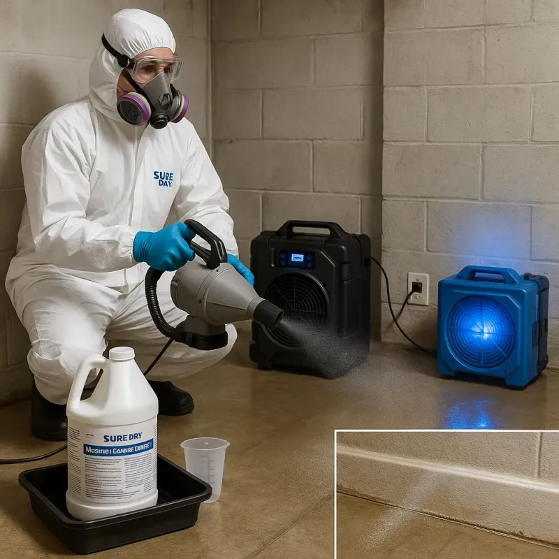Sanitization and Odor Removal process in Hunter, OH